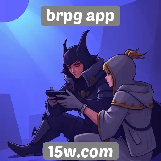 Como o brpg app promove a interação entre jogadores