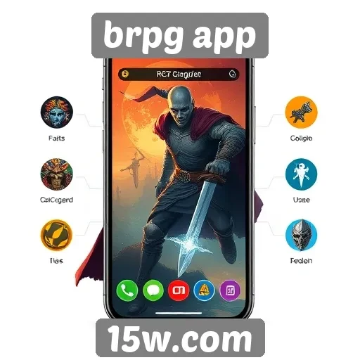Exploração das funcionalidades do brpg app